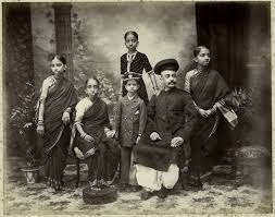 File:A Brahmin family, Bombay; photo by ...