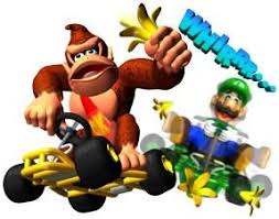 Unlike in that game, players can once again hold more than ten coins, though only in coin runners in mario kart 8 deluxe. Luigi Falls Foul Of Dk S Peels From The Official Artwork Set For Mariokart64 On The N64 Mariokart Mario Nintendo64 Mario Kart Donkey Kong Mario Kart 64