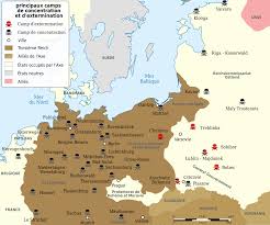 Sachsenhausen station is situated 1 km northwest of sachsenhausen concentration camp. File Ww2 Holocaust Europe N E Map Fr Svg Wikimedia Commons