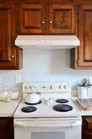 Take the help of the pictures for stove hood fan replacement. Replacing A Hanging Microwave With A Range Hood Young House Love