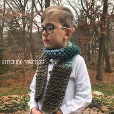 It has been tested for clarity and accuracy by a… Over The Ridge Crochet Boy Scarf