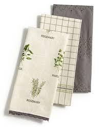 Shop 3 Pc Farmhouse Kitchen Towel Set Created For Macy S Online At Macys Com A Fashionable Fusion Of Contempor Kitchen Towel Set Farmhouse Kitchen Towel Set