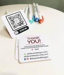 Flowcode offers unlimited scans that never expire. Custom Qr Code Business Cards Business Marketing Cards Craft Etsy In 2021 Qr Code Business Card Small Business Cards Business Stickers
