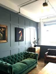 Sage Green Couch Green Couch Living Room Dark Green Velvet Sofa With Blue Walls Living Room De Green Sofa Living Room Green Couch Living Room Living Room Green
