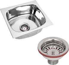 30 inch kitchen sink, undermount single bowl kitchen sink, 16 gague 304 stainless steel sink with roll up dish drying drainer & strainer & bottom grid, 30×18×10. Renvox Kitchen Sink 18x16x9 Inches Glossy Finish Stainless Steel Sink Premium Range Kitchen Accessories Kitchen Sink Stainless Steel Bathroom Accessories Single Bowl With Ss Coupling Vessel Sink Price In