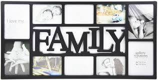 Acryl familie foto rahmen bilder hause hängenden aufkleber poster decals collage wohnzimmer dekorative schwarz brief. Collagerahmen Family Fur 10 Bilder In Der Farbe Schwarz