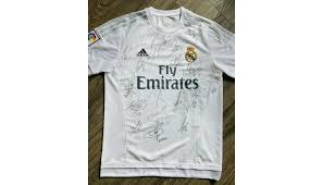 You get used to winning everything and that helps you grow fast because fans of other teams all look up to you and want to be like you. Real Madrid 2015 16 Signed Jersey Charitystars