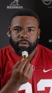 Mark Ingram is passionate about calling pass interference 😂  #NissanHeismanHouse #ad