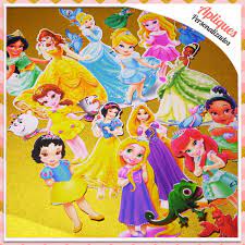 Apliques Princesas Disney Cute E Baby 50 Unidades No Elo7 Apliques Personalizados Para Festa 81a073