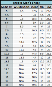 Asics Shoe Size Chart