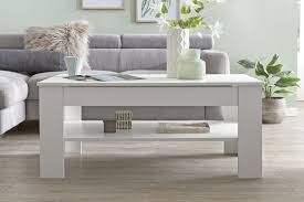 Wohnling Couchtisch Weiss 110 Cm Wl5 340 Aus Melaminharz Beschichteter Spanplatte Kaffeetisch Couchtisch Weiss Wohnen