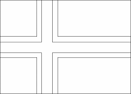 Colour in the flag of iceland, making sure you check that the colours are in the right places! Flag Of Iceland 2009 Clipart Etc