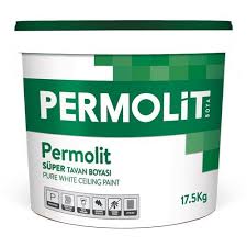 Permolit Pure White Ceiling Paint 17 5 Kg Permolit Akcali Paint Istanbul City Turkey Tavan Dekor