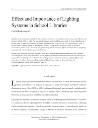 Our unique designs, comprehensive catalog, and. Pdf Effect And Importance Of Lighting Systems In School Libraries
