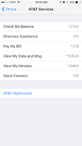 Check At&T Account Balance