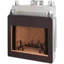 This electric fireplace inserts measures 23 inches and should fit well in most fireplaces. Superior Fireplaces 42 Inch Real Luxury Series Masonry Wood Fireplace Fine S Gas