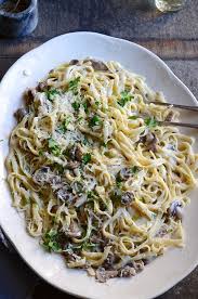 Lemon Cream Mushroom Tagliatelle Pasta Bibbyskitchen Recipes Recipe Stuffed Mushrooms Tagliatelle Creamed Mushrooms