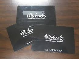 Pick the gift card that works best for you! Michaels Gift Card Merchandise Gift Card Balance 493 00 163 00 Picclick