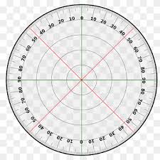 protractor circle degree template turn 360 degrees angle compass degree png pngwing