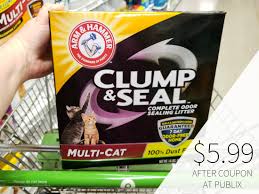 Not redeemable for cash, consumer pays any sales tax and/or applicable shipping fees. New Arm Hammer Cat Litter Coupon For Upcoming Publix Sale