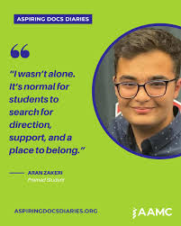 From collecting every flyer possible to founding a nonprofit that supports  1,200+ premed students from underrepresented and medically underserved  backgrounds, this first-generation aspiring doctor turned a search for  guidance into a movement.