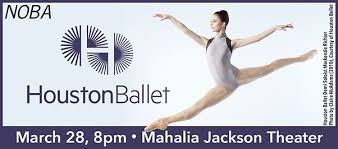 Shows Houston Ballet At The Mahalia Jackson Theater