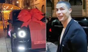 Ronaldo birthday song happy birthday ronaldo. Cristiano Ronaldo Celebrates Birthday With Georgina Rodriguez And New 600k Car Football Sport Express Co Uk
