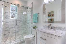 See more ideas about round mirror bathroom, thibaut, elevator design. 75 Beautiful Marble Tile Sliding Shower Door Pictures Ideas August 2021 Houzz