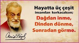 Ustad Necip Fazil Guzel Soz Yilbasi Sozleri Ozlu Sozler