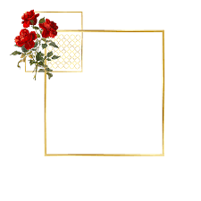 Red Rose Frame 2289 2289 Transprent Png Free Download Picture