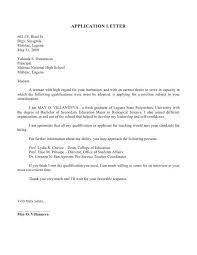 This letter is what will set you apart from other candidates, and give you a chance at showcasing the skills you have. Aplication Leter For English Teacher Fresh Graduate