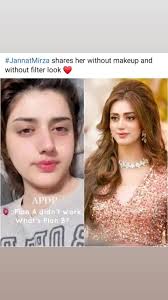 Janet Mirza without Makeup