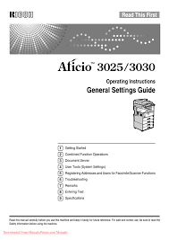 About press copyright contact us creators advertise developers terms privacy policy & safety how youtube works test new features press copyright contact us creators. Ricoh Aficio 3025 Printers User Guide Manual Pdf Manualzz