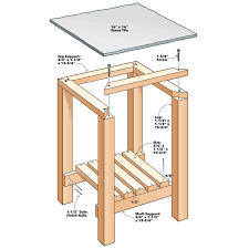 Stone Top Patio Table In 2020 Diy Patio Table Stone Table Top Outdoor Furniture Ideas Backyards
