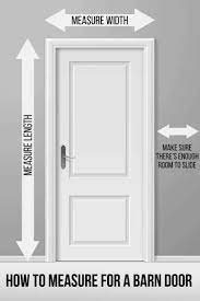 So, before the actual installation occurs, it's important that you take all the necessary measurements. How To Build A Barn Door With Plywood And 1x6 Boards The Handyman S Daughter