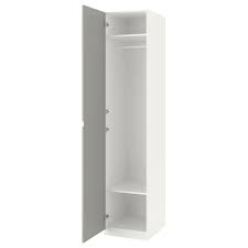 1015 (w) x 1910 (h). Pax Wardrobe White Vikedal Mirror Glass Ikea