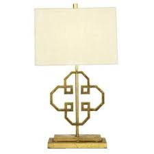 (16 at top) x 11t. Lilu Gold Leaf Table Lamp Rectangular Gold Table Lamps Lillian Home