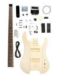 Stellah Unfinished Headless Bass Guitar Kit Project Diy New Guitar Stuff Now Shopping Bass Guitar Kit Guitar Kits Bass Guitar
