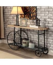 Neva Sofa Table Quick Ship Black Kir Evleri Kendin Yap Mobilya Endustriyel Mobilya