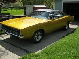 Image result for Yellow 1968 Charger