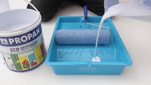 Seperti tinggi dan lebar dari dinding yang akan dicat. Cara Aplikasi Cat Gypsum Propan Eco Gypsum Ee 4050 Youtube