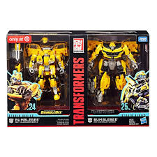 Transformers 2 rotf bumblebee optimus prime sideswipe ratchet ironhide arcee chromia car robot toys. Transformers Studio Series Bumblebee Action Figure 2 Pack 1967 Vw Beetle 2016 Camaro Walmart Com Walmart Com