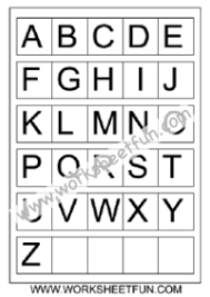 Letters Alphabet Chart Free Printable Worksheets