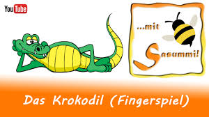 Viele sinne werden angesprochen sowie die vorstellungskraft der kinder. Fingerspiele Mit Sasummi Das Krokodil Fingerspiel Youtube