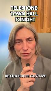 I am looking forward to coming together with our community tonight for my  last telephone town hall of the year. Sign up to receive a call in the link  in my bio or stream at Dexter.House.Gov/Live.