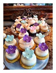 Bird In Hand Bake Shop Miniature Cupcakes Limoncello Lavender Chocolate Thecakebakeshop With Images No Bake Cake Cake Bake Shop Baking