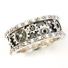 Pin By Billieeilishismywife On Jewelery In 2021 Steampunk Rings Steampunk Accessories Rings For Men
