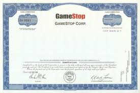 Find the latest gamestop corporation (gme) stock quote, history, news and other vital information to help you with your stock trading and investing. Shop Gamestop Stock Certificates Buy One Share Of Gamestop