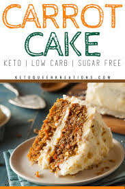 Luckily, this amended recipe is low in both. Keto Carrot Cake Recipe Diabetic Desserts Sugar Free Sugar Free Recipes Desserts Sugar Free Baking