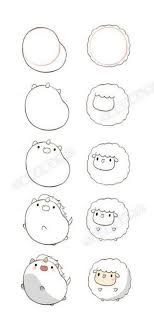 New Drawing Ideas Easy Kawaii Ideas Kawaii Drawings Cute Drawings Cute Animal Drawings